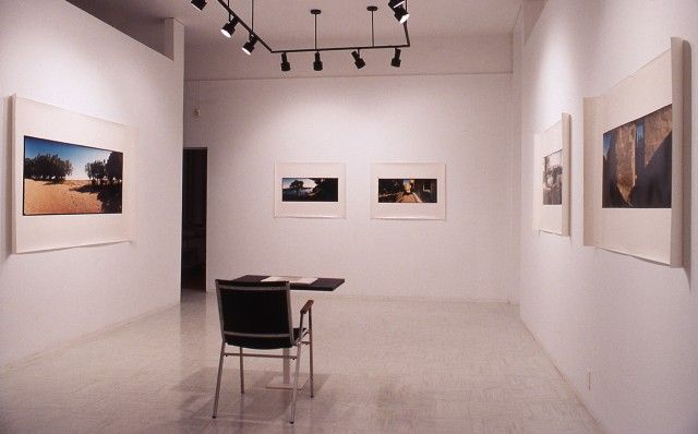 Vue de l’exposition, Galerie Séquence, Chicoutimi (Québec), 1990.