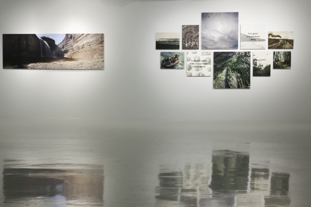 Vue de l’exposition (panoramique 3 et mosaïque 3).