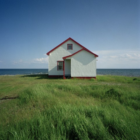 Mosaïque 2, détail 2 (Richard Baillargeon, Pointe-Ouest, 2004), impression au jet d’encre, 76 X 76 cm.