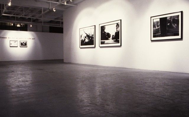 Vue de l’exposition, Dazibao, Montréal (Québec), 1991.