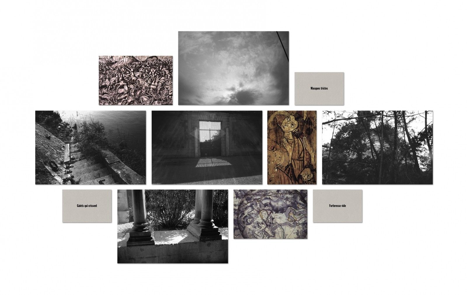 Ensemble 4, tirages argentiques, impressions au jet d’encre, 170 cm x 282 cm